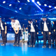 Samsung Galaxy take a bow after sweeping their series against H2K Gaming, via LoL Esports